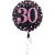 Ballon Sparkling Celebration rose Birthday 30 ans