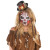Serre-tête Vaudou Witch Doctor avec chapeau Halloween Serre-tête Vaudou Witch Doctor avec chapeau Halloween