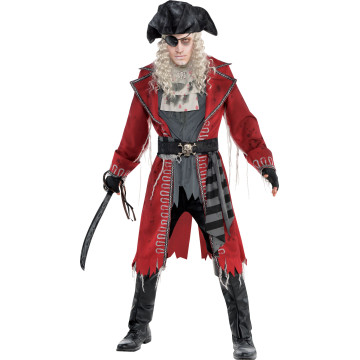 Déguisement Zombie Capitaine Pirate Halloween homme