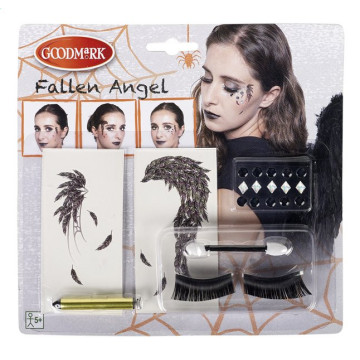 Kit de maquillage Ange déchu Halloween