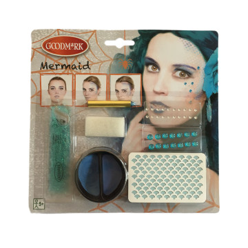 Kit de maquillage Sirène Halloween