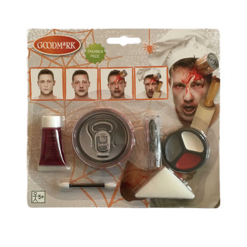 Kit de maquillage Zombie chef Halloween