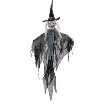 Sorcière à suspendre Halloween 30 x 12 x 68 cm