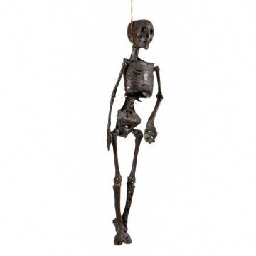 Squelette calciné Halloween 13 x 18 x 120 cm