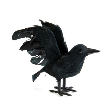 Corbeau Halloween 16 x 10 x 12 cm