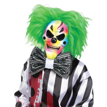 Masque Clown couleurs changeantes led Halloween