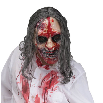 Masque zombie pompe sang Halloween