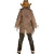 Déguisement Cowboy Wanted Zombie adulte Halloween taille unique