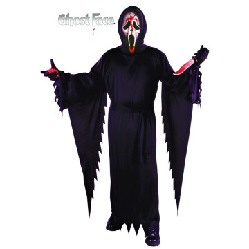 Déguisement Ghost face ensanglantée adulte Halloween taille unique
