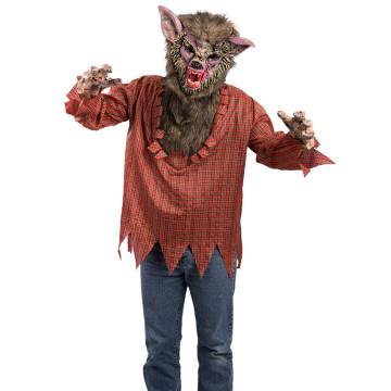 Déguisement Loup garou marron Halloween taille unique