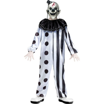 Déguisement Clown tueur enfant Halloween taille L-164 cm