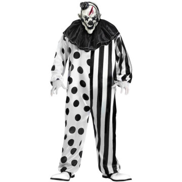 Déguisement Clown tueur adulte Halloween taille unique