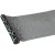 Chemin de table Arabesque organza noir 30 cm x 5 m