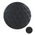 Boule alvéolée ballon noir 20 cm