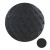 Boule alvéolée ballon noir 20 cm Boule alvéolée ballon noir 20 cm