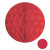 Boule alvéolée ballon rouge 25 cm Boule alvéolée ballon rouge 25 cm