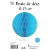 Boule alvéolée ballon bleu ciel 25 cm Boule alvéolée ballon bleu ciel 25 cm