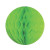 Boule alvéolée ballon vert anis 30 cm Boule alvéolée ballon vert anis 30 cm
