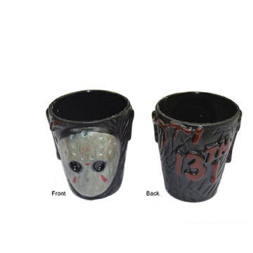 Lot de 2 verres Shooter vendredi 13 halloween