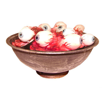 Bol d'yeux Halloween 19 cm
