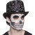 Chapeau haut de forme squelette Halloween