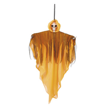 Suspension Fantôme squelette fluo Halloween 50 cm