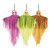 Suspension Fantôme squelette fluo Halloween 50 cm