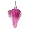 Suspension Fantôme squelette fluo Halloween 50 cm