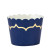 Lot de 20 cupcakes en carton bleus 6,1 x 4,4 cm Lot de 20 cupcakes en carton bleus 6,1 x 4,4 cm
