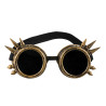 Lunettes cyberpunk cuivre