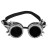 Lunettes cyberpunk argent