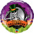 Ballon Squelette et miroir Halloween 45 cm