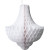 Déco alvéolée blanche Versailles 50 x 44 cm Déco alvéolée blanche Versailles 50 x 44 cm