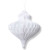 Déco alvéolée blanche élégante 35 x 15 cm Déco alvéolée blanche élégante 35 x 15 cm