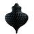 Déco alvéolée noire géante 74 x 57 cm Déco alvéolée noire géante 74 x 57 cm
