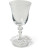 Lot de 10 déco pied de verre Joyeux Noël 9 cm