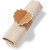 Lot de 8 ronds de serviettes Kraft bord blanc pailleté 23 x 7 cm Lot de 8 ronds de serviettes Kraft bord blanc pailleté 23 x 7 cm