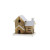 Maison de Noël enneigée lumineuse 9 x 9 x 20,5 cm Maison de Noël enneigée lumineuse 9 x 9 x 20,5 cm