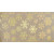 Chemin de table Flocon Métal noël or 28 cm x 5 m Chemin de table Flocon Métal noël or 28 cm x 5 m