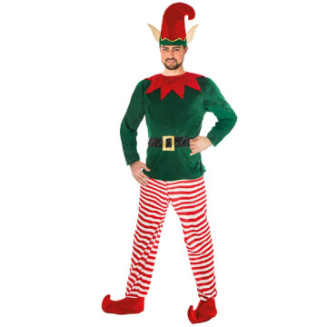 Déguisement Lutin pantalon rayé adulte