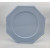 Lot de 8 assiettes plastiques réutilisables octogonales bleu ciel 24 cm Lot de 8 assiettes plastiques réutilisables octogonales bleu ciel 24 cm