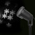 Projecteur led flocons blancs 9 x 38 cm Projecteur led flocons blancs 9 x 38 cm