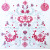 Lot de 20 serviettes intissé Arbre de vie rouges 40 x 40 cm Lot de 20 serviettes intissé Arbre de vie rouges 40 x 40 cm