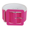 Ceinture rose fluo 115 x 5,5 cm