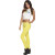 Leggings opaque jaune fluo  strech taille M