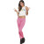 Leggings opaque rose fluo  strech taille M