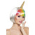 Perruque Licorne moonlight avec corne Perruque Licorne moonlight avec corne