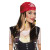 Perruque Mary La Pirate avec bandana Perruque Mary La Pirate avec bandana