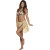 Jupe hawaienne raphia naturel 40 cm