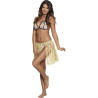 Jupe hawaienne raphia naturel 40 cm